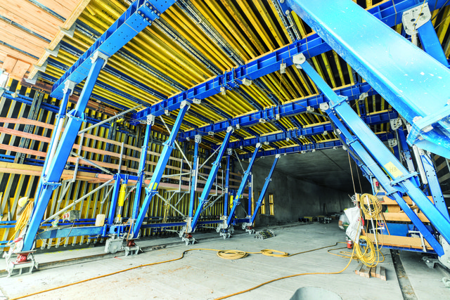 Der Grazer Südgürtel ist Teil eines wichtigen Infrastrukturprojekts in Österreich, das 2017 fertiggestellt wird. | Foto: Doka