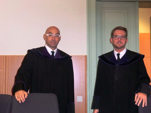 Schöffensenat- Helmut Weichhart, Markus Grünberger (re) | Foto: Probst