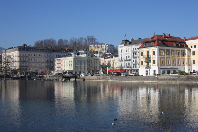 Blick zum Hafen.