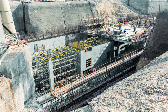 Die Doha Metro wird nach Fertigstellung zu den innovativsten Schienenverkehrssystemen der Welt gehören. | Foto: Doka
