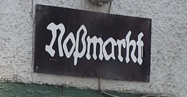 Die alte Gastwirtschaft Kaiser am Rossmarkt 1 beherbergte seit Anfang der 80er Jahre für 25 Jahre den "Kulturverein Rossmarkt 1"