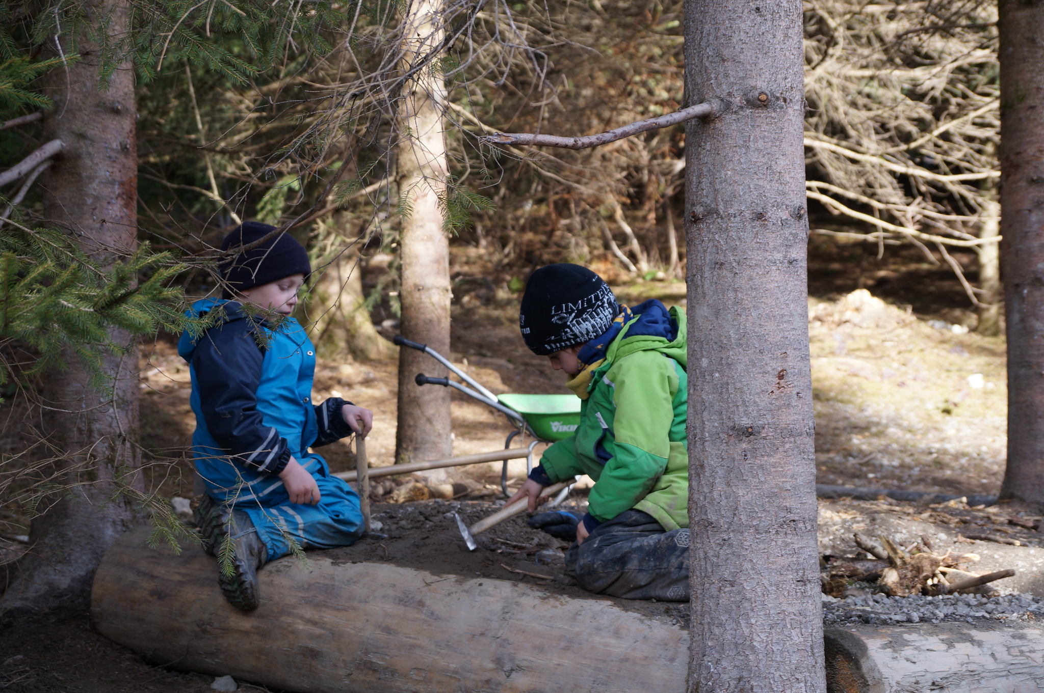 Kirchbichler Waldkindergarten Macht Freie Natur Zum Gruppenraum Kufstein