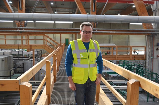 Georg Gussnigg, Produktionsleiter des Leimholzwerkes