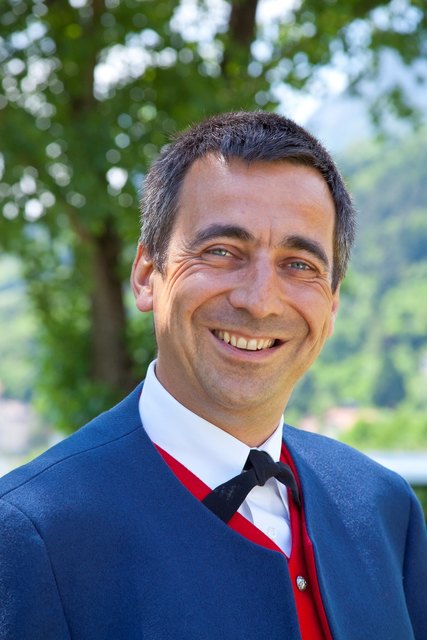 Obmann der Sängervereinigung Mühlau Martin Tirler
