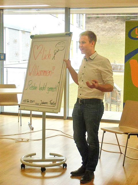 Johannes Fiedler aus Weiz war einer der Vortragenden.