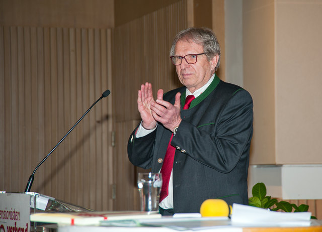 Der wiedergewählte Landespräsident des PVOÖ, Heinz Hillinger. | Foto: PVOÖ
