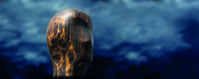 Eine Skulptur von Johann Wieltsch, der als erster im Holzfaltatelier Gmünd ausstellt | Foto: Kulturinitiative Gmünd