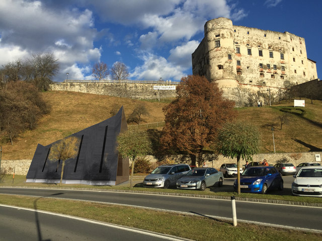 Blickrichtung Osten am Fuße der Burg | Foto: Kulturinitiative Gmünd