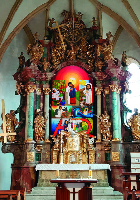 Fastenbild der Pfarre Fladnitz an der Teichalm