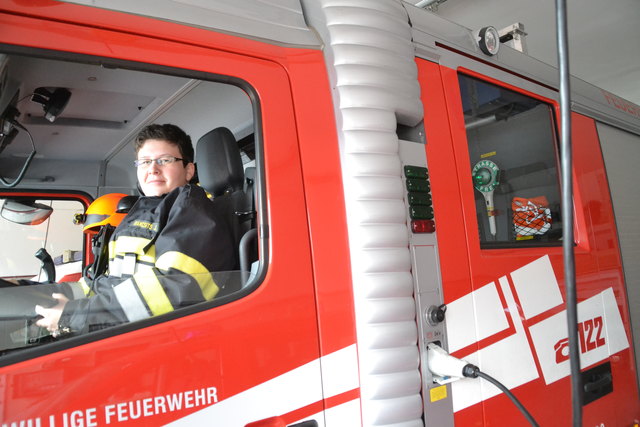 Vollgas für die Feuerwehr: der C-Führerschein steht ebenfalls gerade am Programm