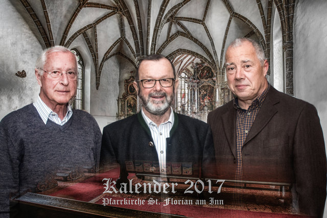 Konsulent Günter Pichler, Diakon Wolfgang, Günther Koglek (v. l.). | Foto: Koglek