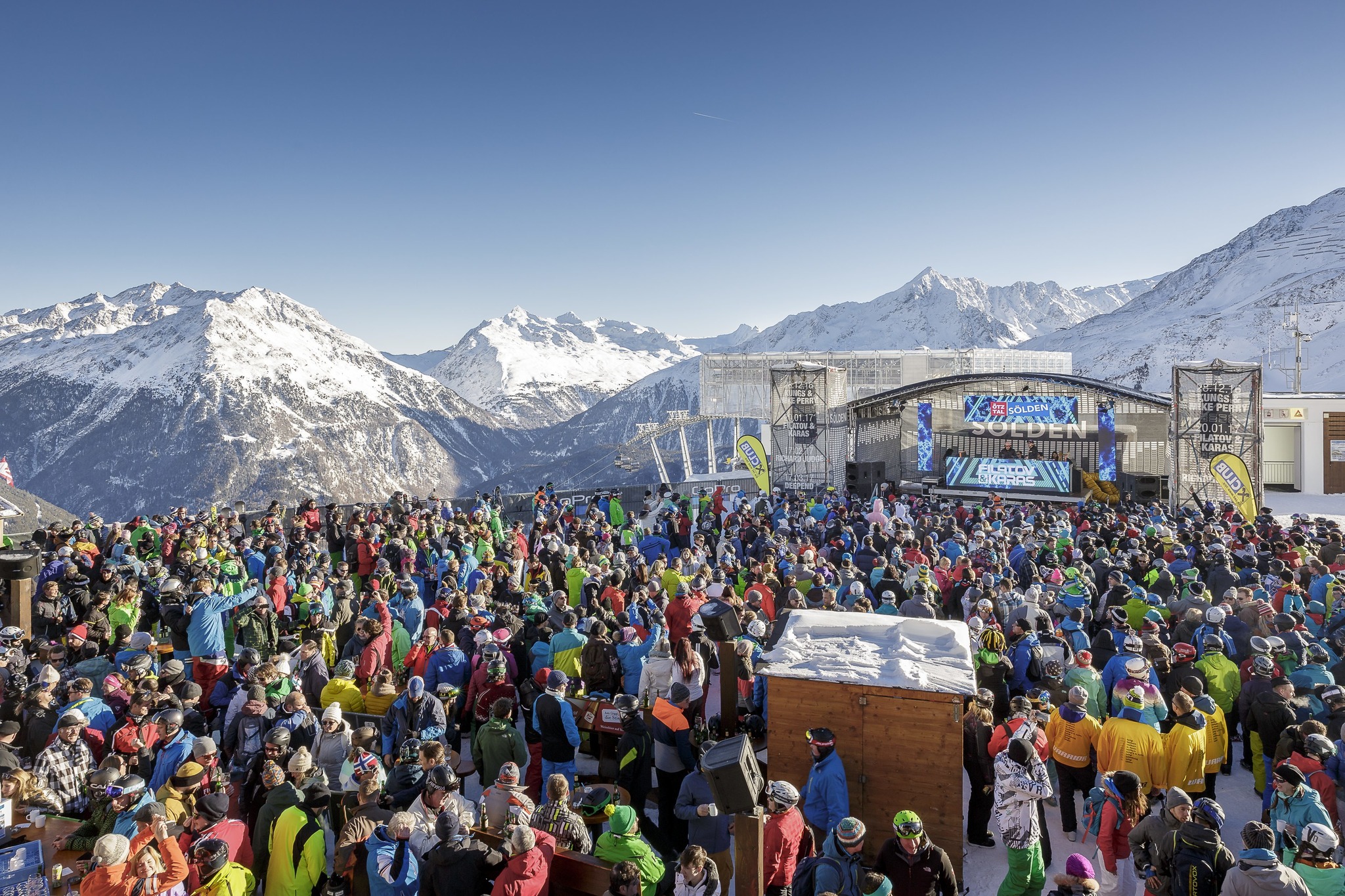 Electric Mountain Party mit Deepend am 17. März in Sölden Imst