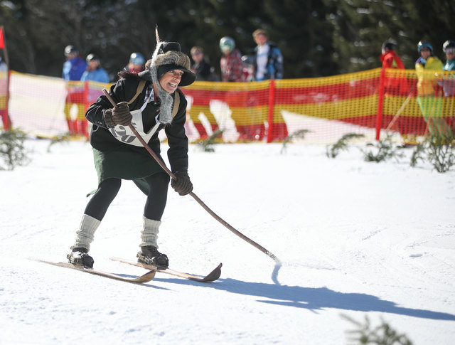 Nostalgie Ski in Wagrain bei Salzburg
Lokalmatadorin Sylvia Koblinger aus Wagrain | Foto: Franz Neumayr