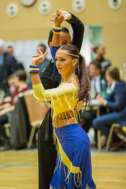 Fokussiert bei der Rumba: Martin Rohal und Evelyn Hainzl | Foto: Branislav Rohal