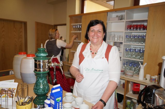 Sissi Stoiser in Aktion.