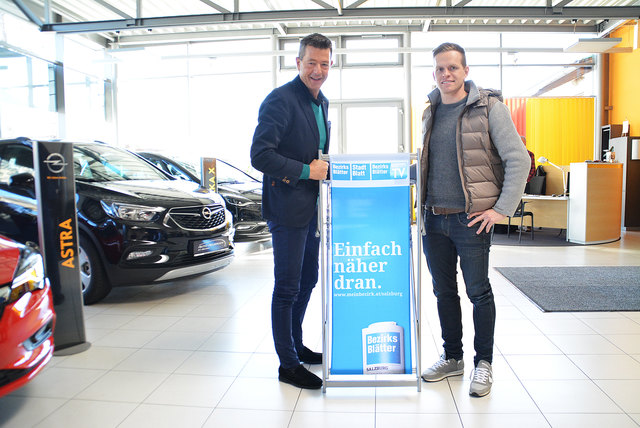 Michi Kretz und Hermann Neubauer.