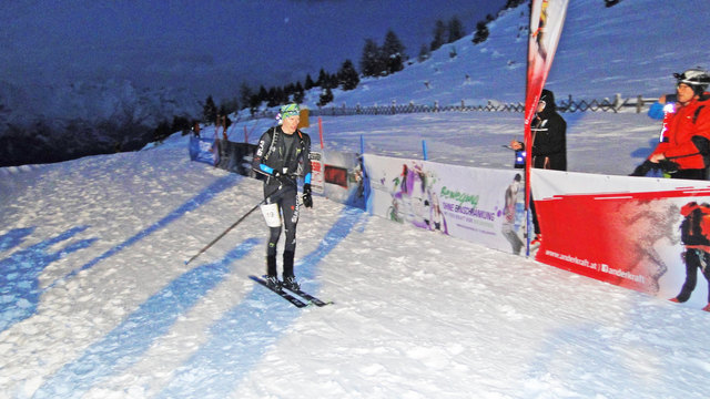 Philipp Brugger beim Zieleinlauf | Foto: SV Sistrans