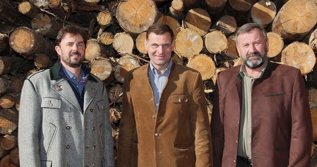 Die Köpfe der WWG Seeboden: Franz Koch, Josef Faschauner und Heinrich Richter | Foto: KK/Faschauner