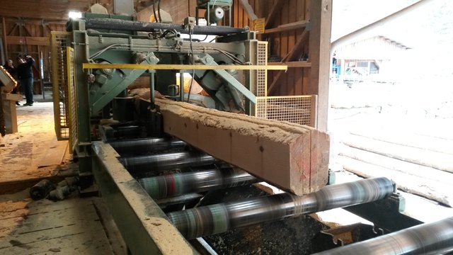 Im Sägewerk entstehen neue Bühnenbretter. | Foto: Foto: ÖBf/H. Bauer