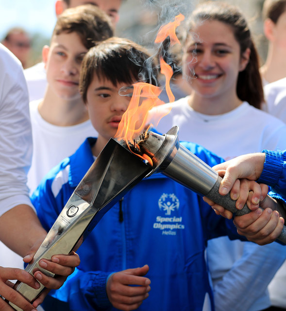 Die „Flamme der Hoffnung“ wird ab Samstag in Schladming und am Schloßberg in Graz lodern. | Foto: GEPA