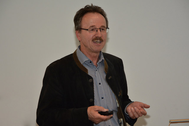 Obmann Dr. Walter Stefan stellte mit "HEREDITAS" das Großprojekt der nächsten Jahre vor