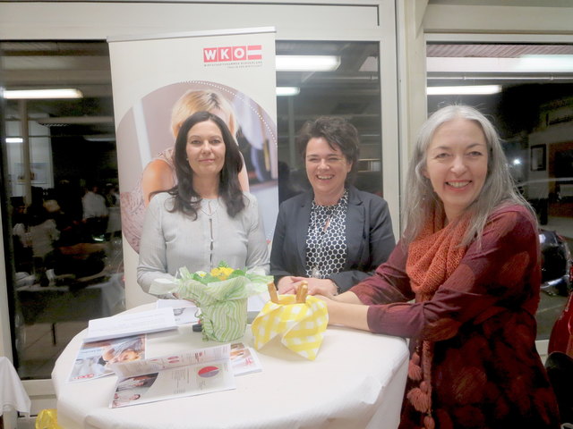 Melanie Eckhardt, Bierbaumer-Leitner und Manuela Stricker | Foto: WK