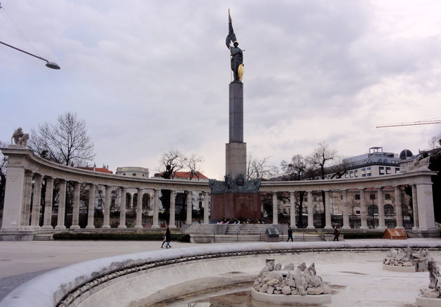 Erinnerung an die russische Besatzungszeit in Wien