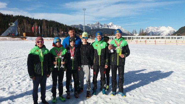Die jungen Sportler in Seefeld. | Foto: Foto: KK