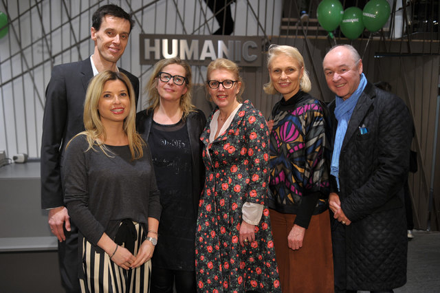 v.l.n.r. Leder&Schuh-Vorstand Werner Weber, Style-Expertin Christina Koller, Architektin Heidemarie Kriz, PR-Lady Liane Seitz, Leder & Schuh Head of Marketing Ulrike Möslinger, Medien-Profi Franz Prenner | Foto: The Fashion Squad/HUMANIC