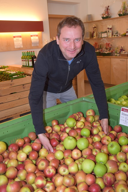 Christian Nikles: "Wir verarbeiten ausschließlich Pflückobst."