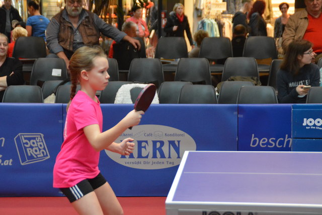 Hanna Huss gehört zu den jüngsten Talenten beim UTTC Oberwart.