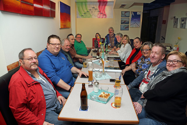 Frecce Tricolori Stammtisch im Cafe Benedikt