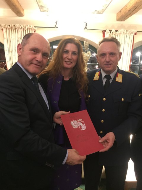 Wolfgang Sobotka, St. Veits Bezirkshauptfrau Claudia Egger und Egon Kaiser