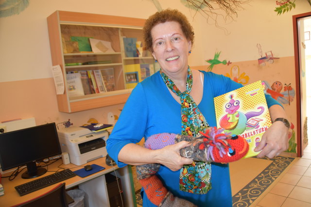 Waltraud Jann: "Kinder lieben den bunten Bücherwurm" | Foto: Friessnegg