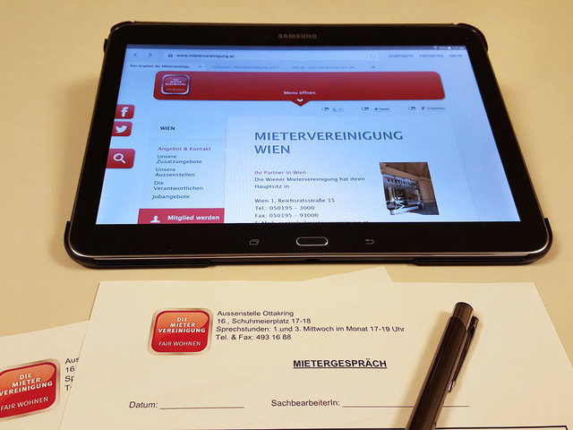 Die Mietervereinigung überprüft den Mietvertrag und zieht wenn es sein muss vor Gericht. | Foto: Mietervereinigung/Facebook