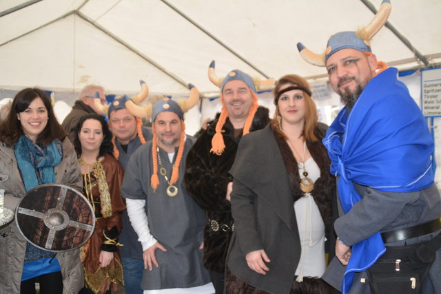 Die Fans werden ihre Gunners heuer als Wikinger zu Siegen peitschen.