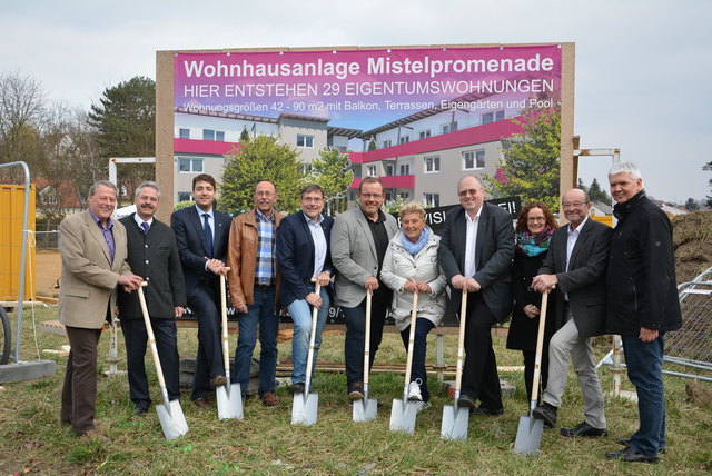Alfred Hofer, Johannes Singer, Erwin Hofer Rudolf Riener, Christian Balon, Renate Knott, Alfred Pohl, Brigitte Wiesinger, Gerhard Mairweck und Ernst Nikolodi