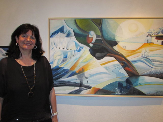 Werke von Gerti Lechner sind derzeit im Kunstraum Pettneu zu sehen.