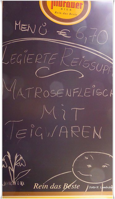Wie geht das denn? Werden da Matrosen verkocht? ...:)))