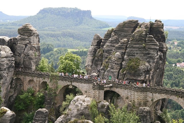 Die Basteibrücke | Foto: © Thomas Wolff