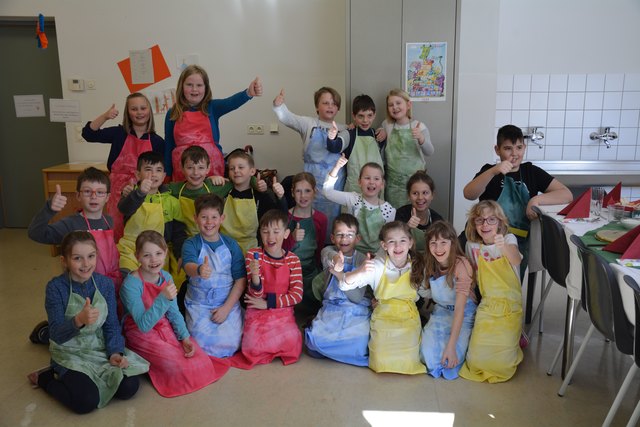 Projekt an der Volksschule Pfarrwerfen: „Mit unseren Lieblingsrezepten durch das Jahr“ | Foto: Volksschule Pfarrwerfen