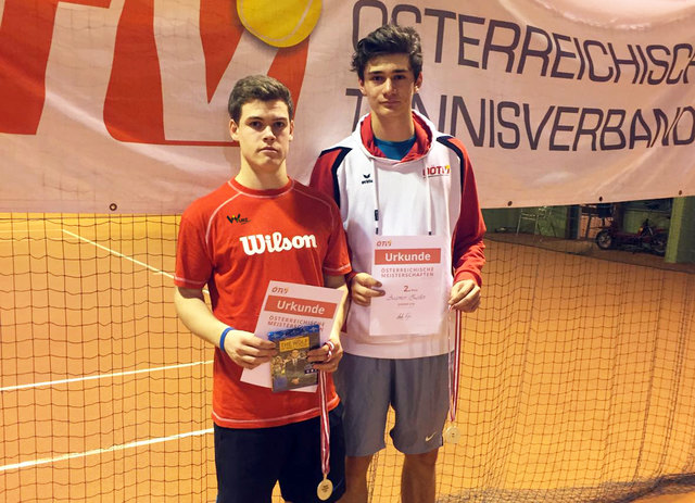 Wollten noch mehr: Christof Zeiler (l) und Max Asamer trauern dem vergebenen Matchball im Doppel-Halbfinale nach. | Foto: privat