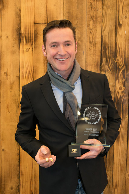 Christian Sommer konnte sich über den Award für das beste Ringedesign freuen