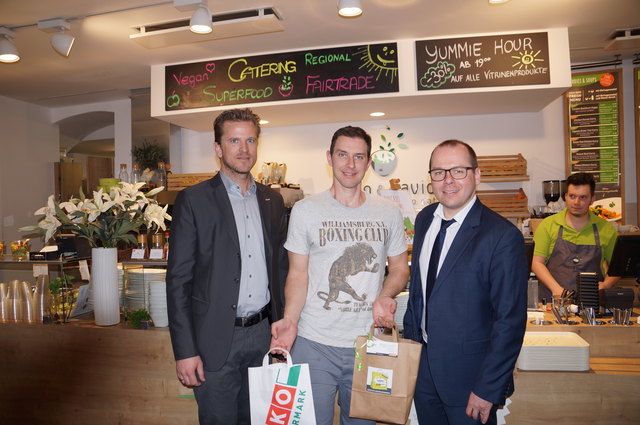 WKO-Einkehr bei Dean & David-Chef Christoph Lang | Foto: WKO