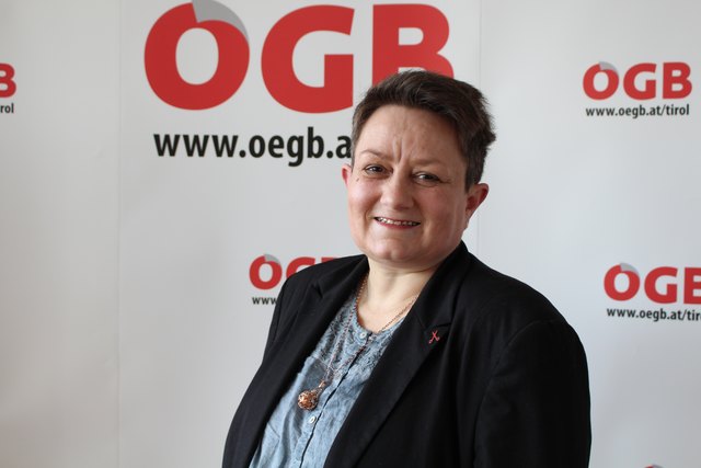 Silvia Nagele, neu gewählte Landesfrauenvorsitzende des ÖGB Tirol | Foto: ÖGB Tirol, Deiser