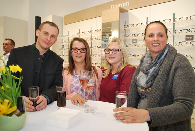 Michael Bernhard, Dragana Mijatovic, Anita Bernhard und Bettina Zojer