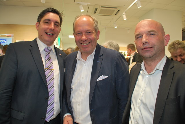 Christoph Staudacher, Hermann Bärntatz und Hannes Tiefenböck