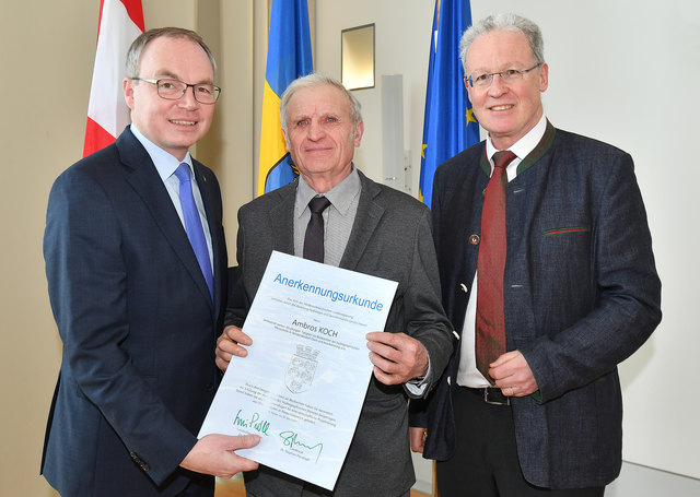 Ambros Koch, Niederabsdorf | Foto: Land NÖ