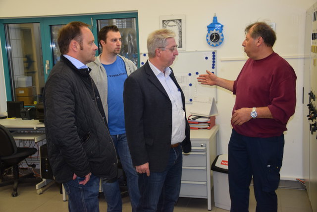 Bundesrat Werner Herbert zu Besuch in Fischamend. - Schwechat