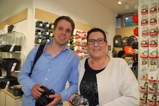 Christian Egger und Martina Prosser